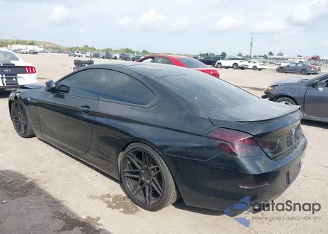 2012 BMW 650I из США, поврежденный, VIN WBALX3C51CDV77499